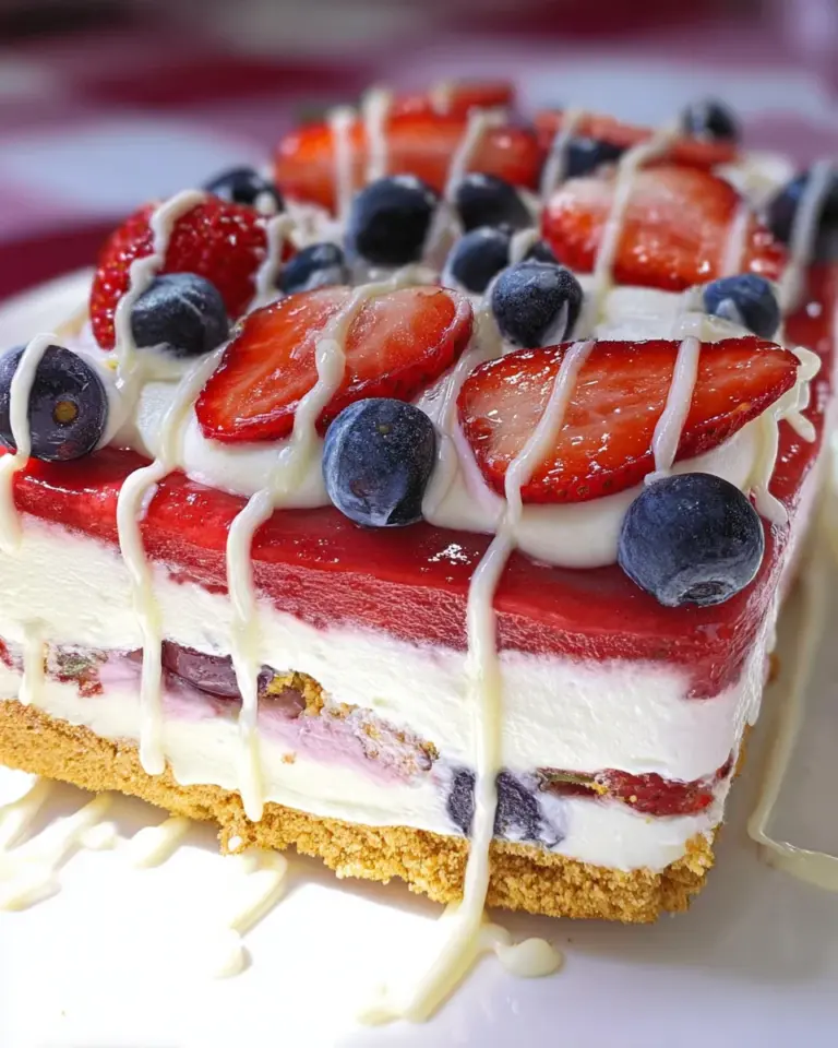 No Bake Summer Berry Delight