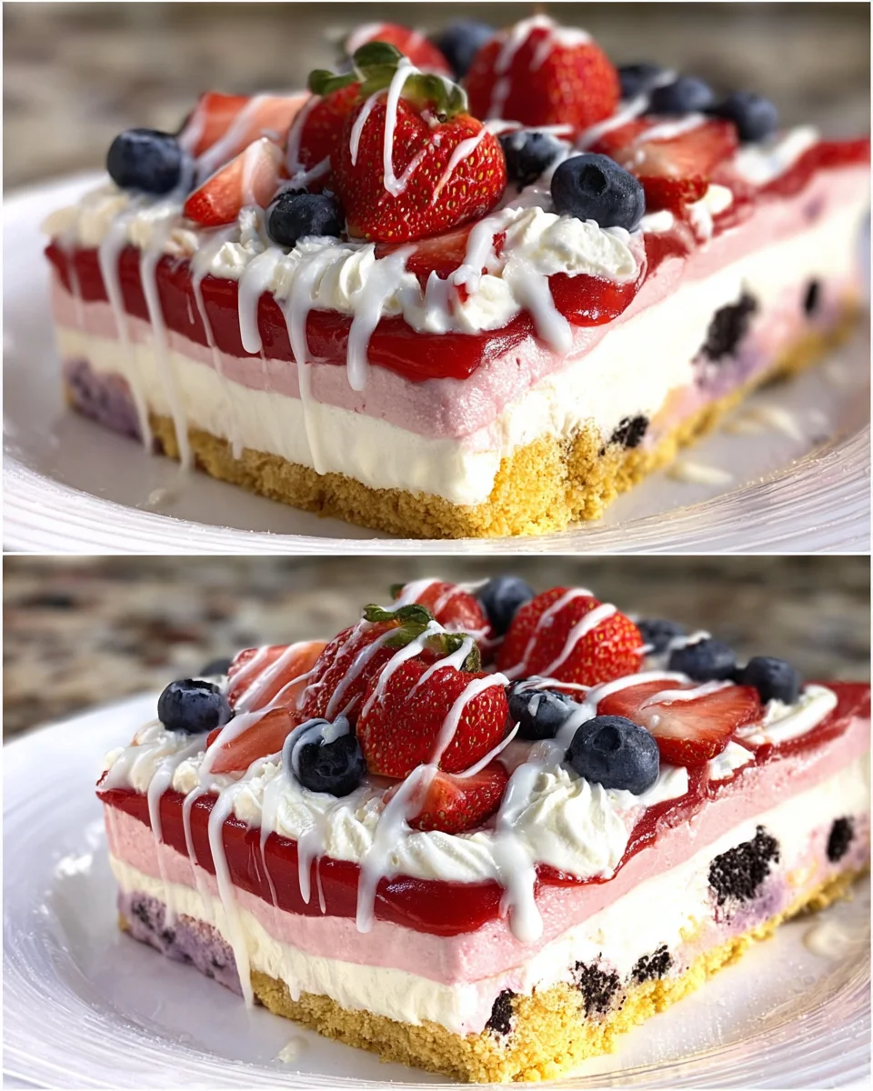 No Bake Summer Berry Delight No