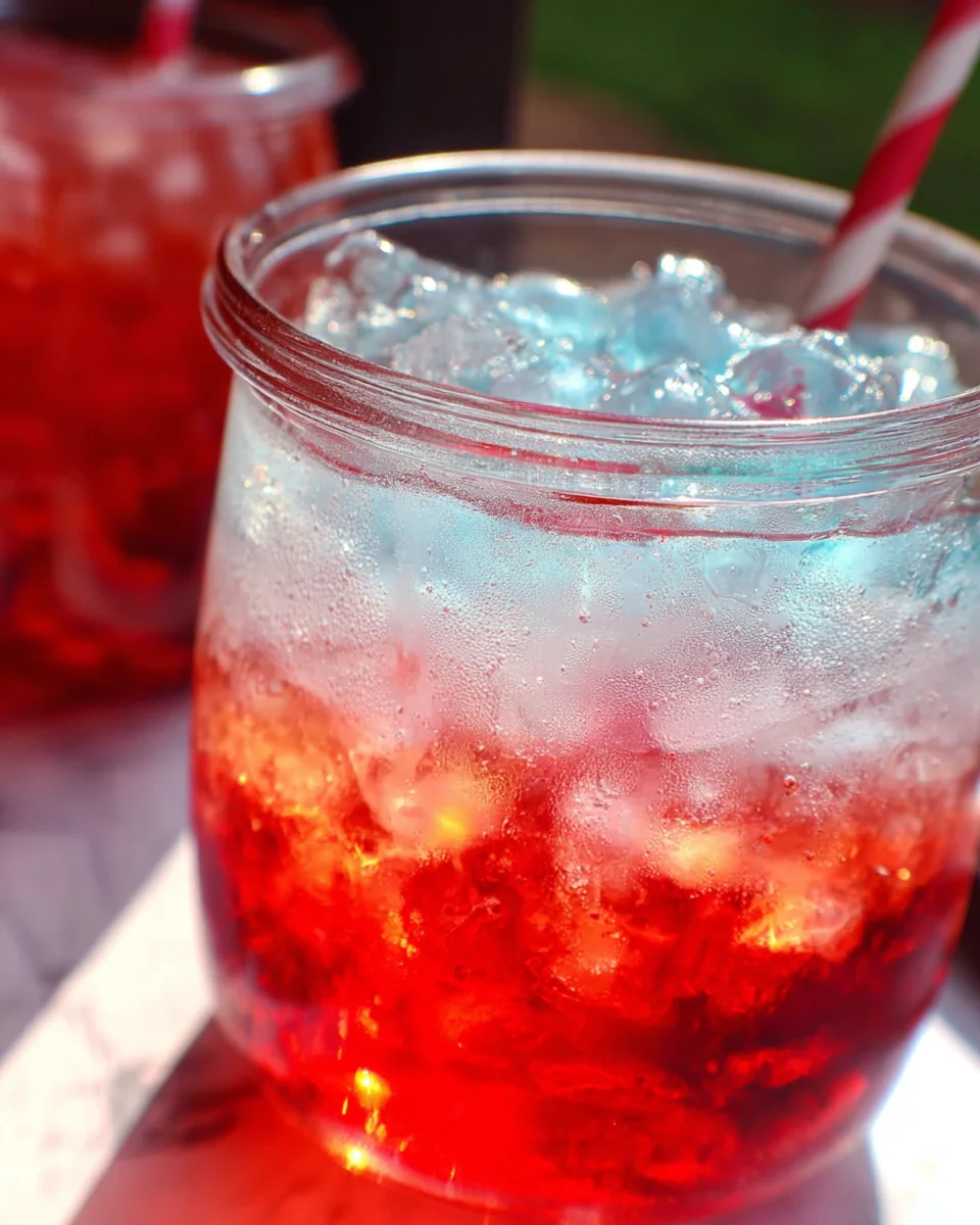 Non-Alcoholic Layered Drinks Non-Alcoholic