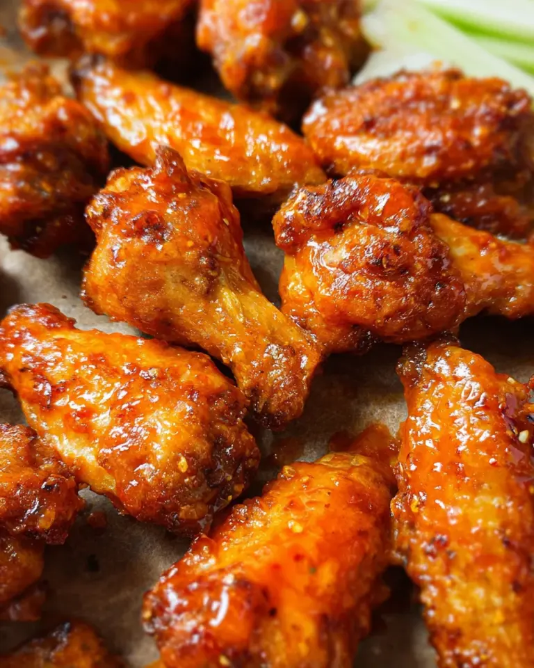 Oven-Baked Buffalo Wings