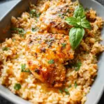 Oven-Baked Chicken and Rice