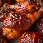 Oven Baked BBQ Chicken Drumsticks