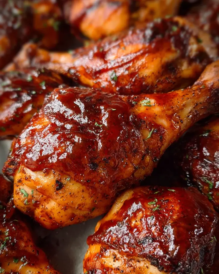 Oven Baked BBQ Chicken Drumsticks