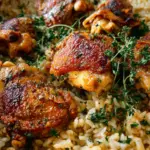 Oven Baked Chicken and Rice