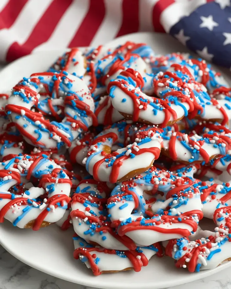 Patriotic Pretzels
