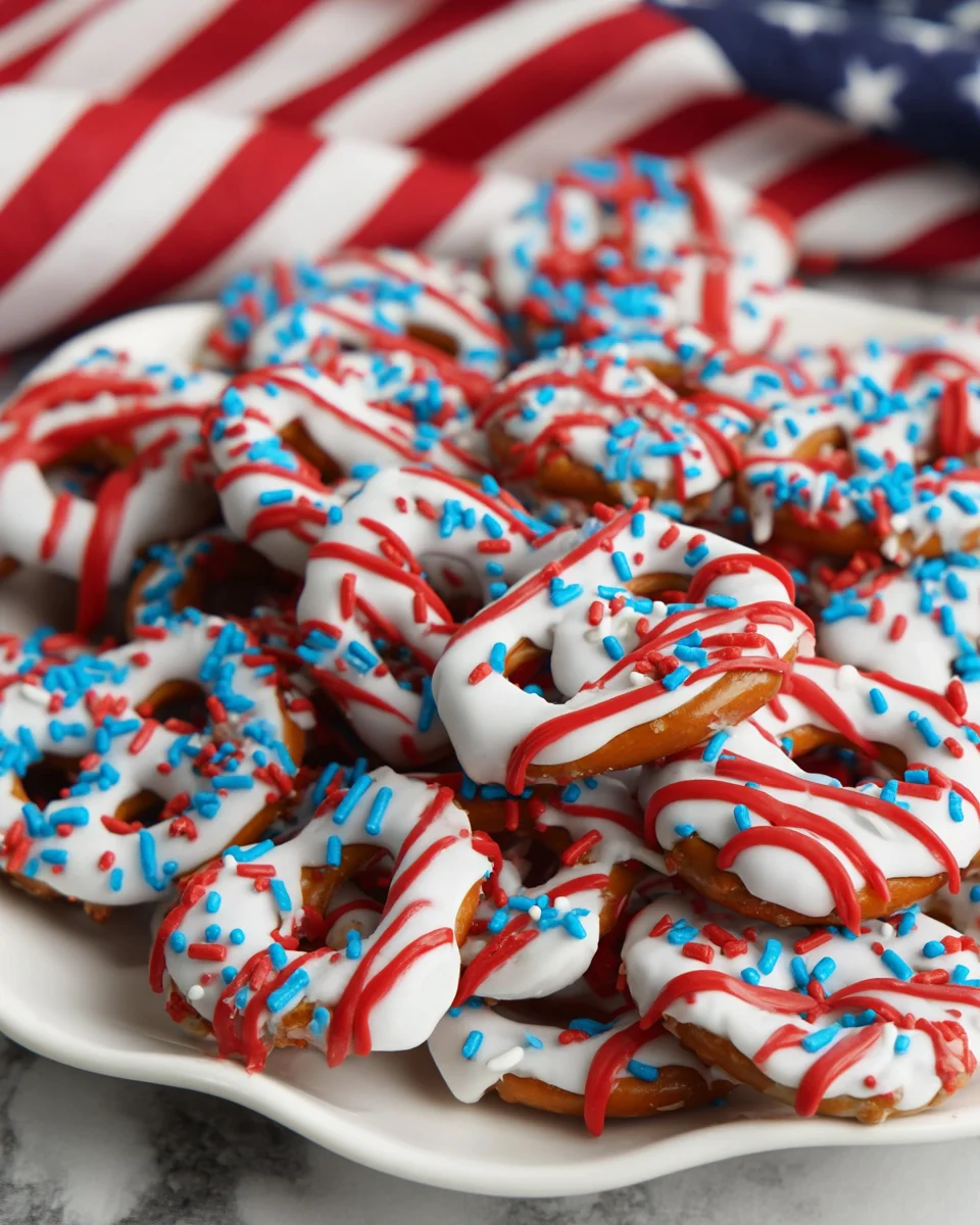 Patriotic Pretzels Patriotic