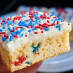 Patriotic Sugar Cookie Bars