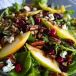 Pear Salad with Balsamic Vinaigrette