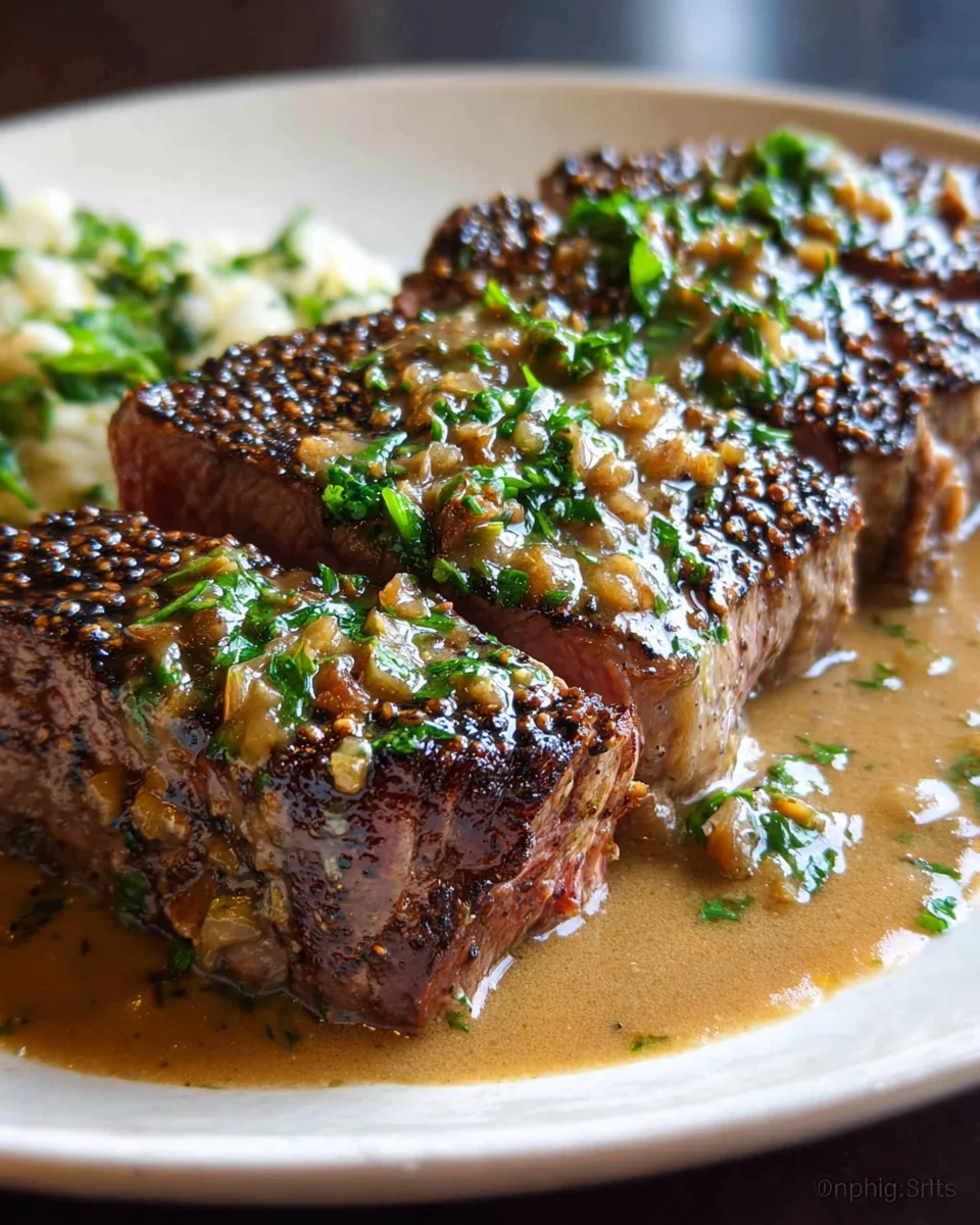 Peppercorn Steaks Peppercorn
