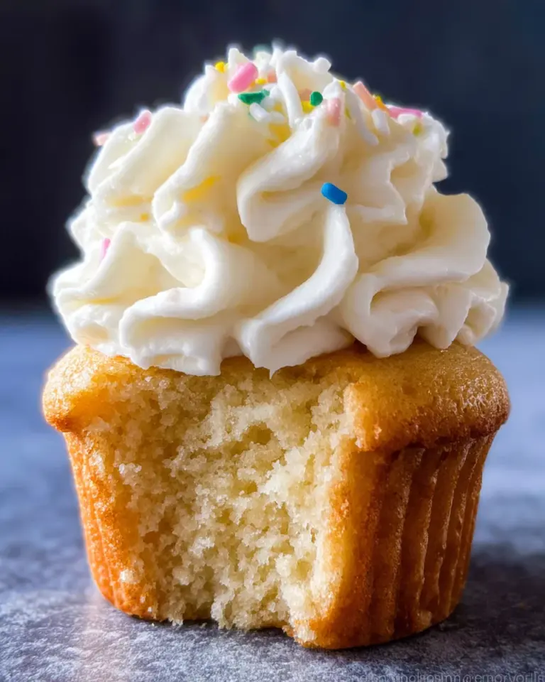 Perfect Vanilla Cupcake