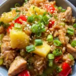 Pineapple Chicken Fried Rice