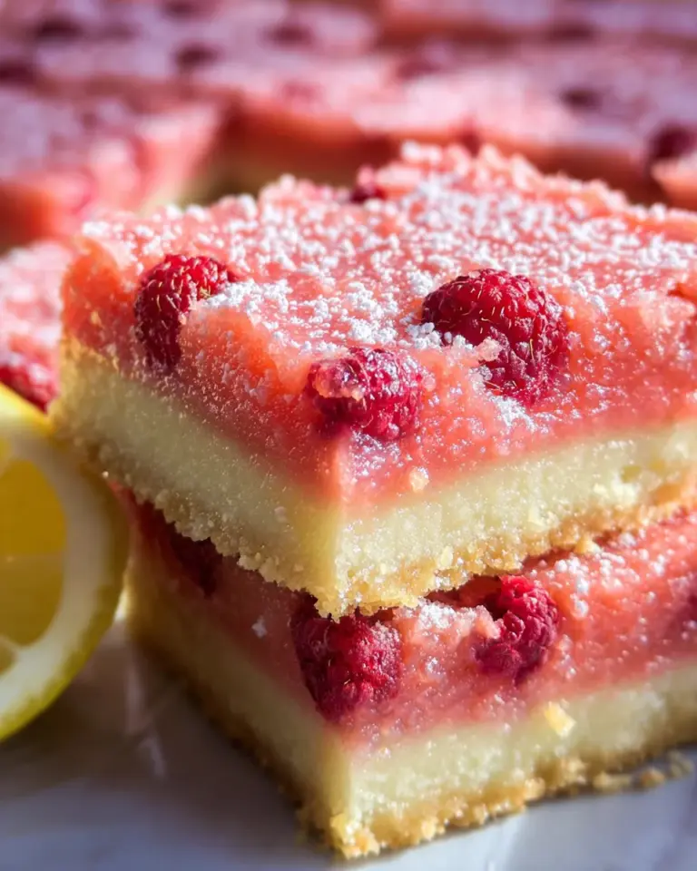 Pink Lemonade Bars