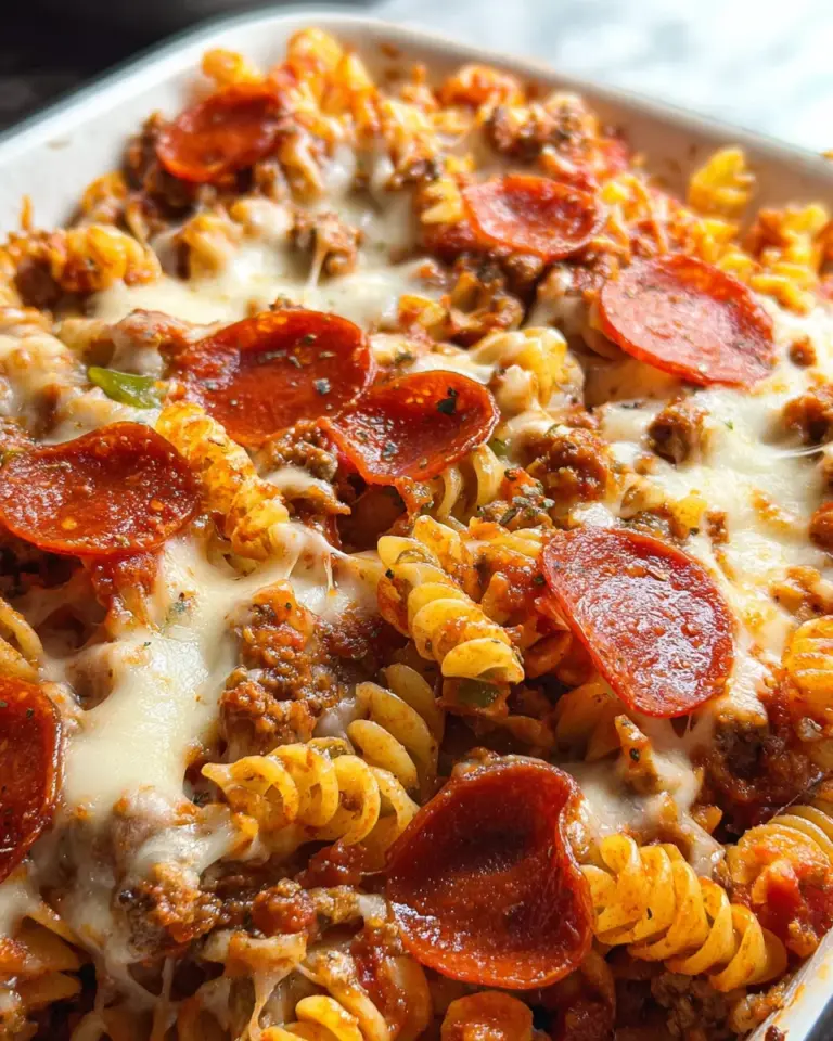 Pizza Pasta Casserole