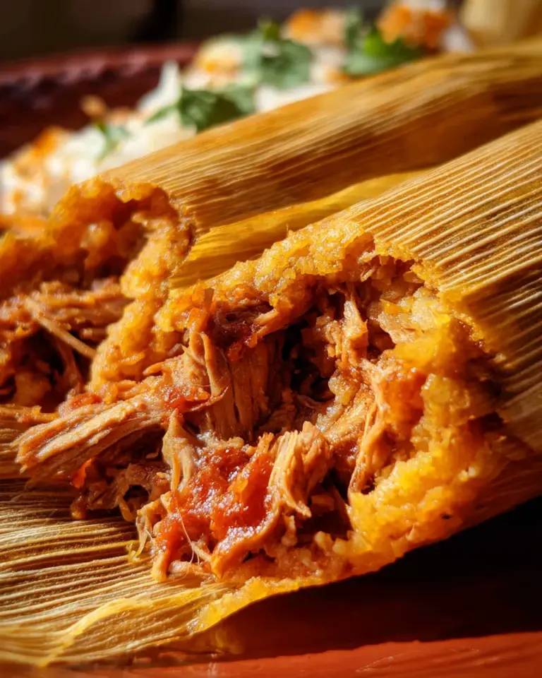 Pork Tamales Rojos