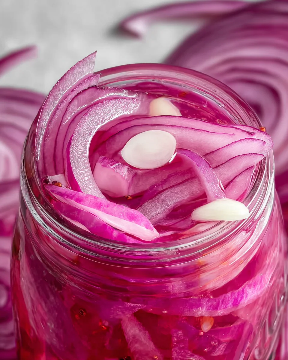 Quick Pickled Red Onions