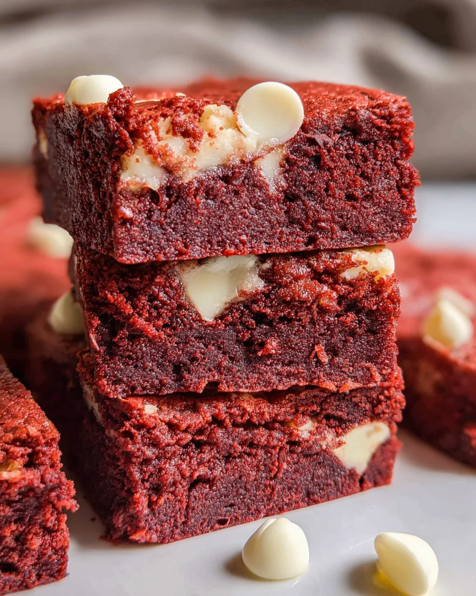 Red Velvet Brownies