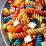Red White And Blue Pasta Salad