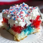 Red, White, & Blue Poke Cake
