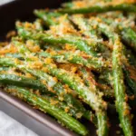 Roasted Parmesan Green Beans