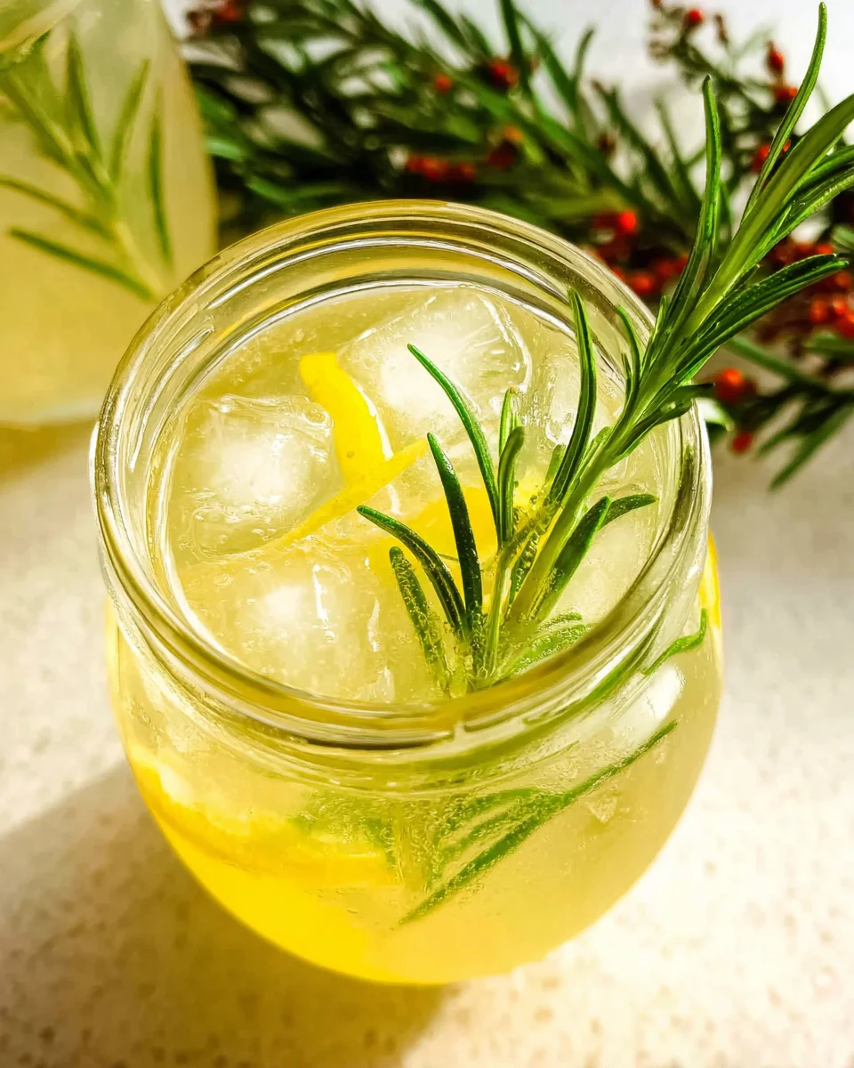 Rosemary Lemonade Rosemary