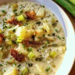 Rustic Potato Leek Soup