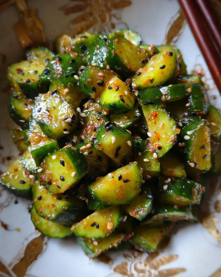Sesame Cucumber Salad