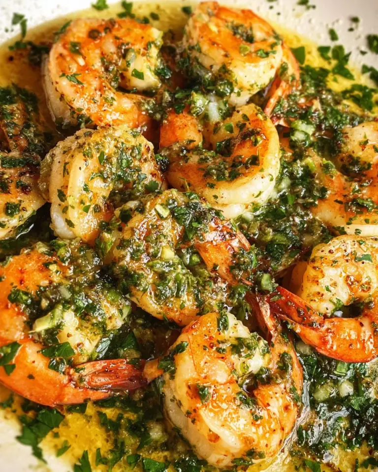 Shrimp in Garlic Sauce