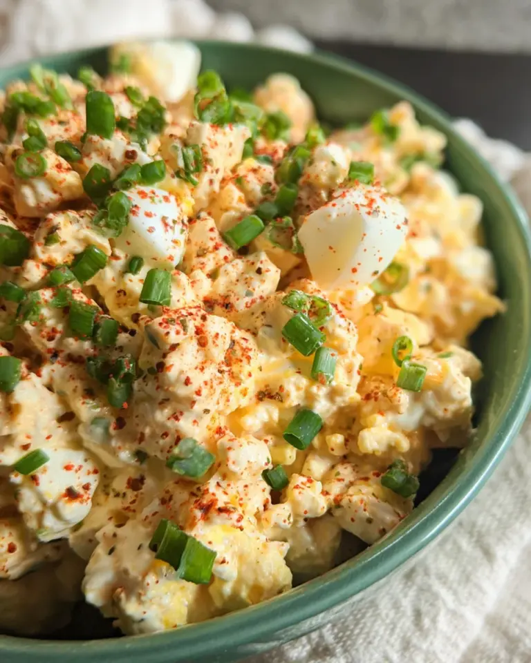 Simple Cottage Cheese Egg Salad