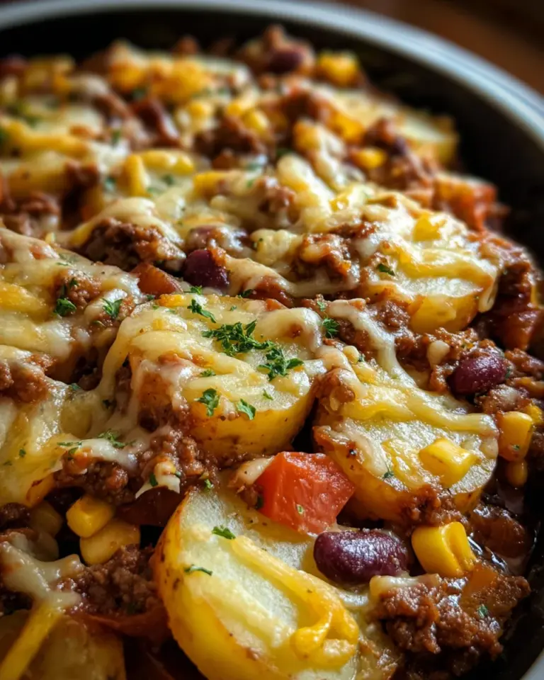 Slow Cooker Cowboy Casserole