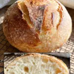 Speedy Same Day Sourdough Bread