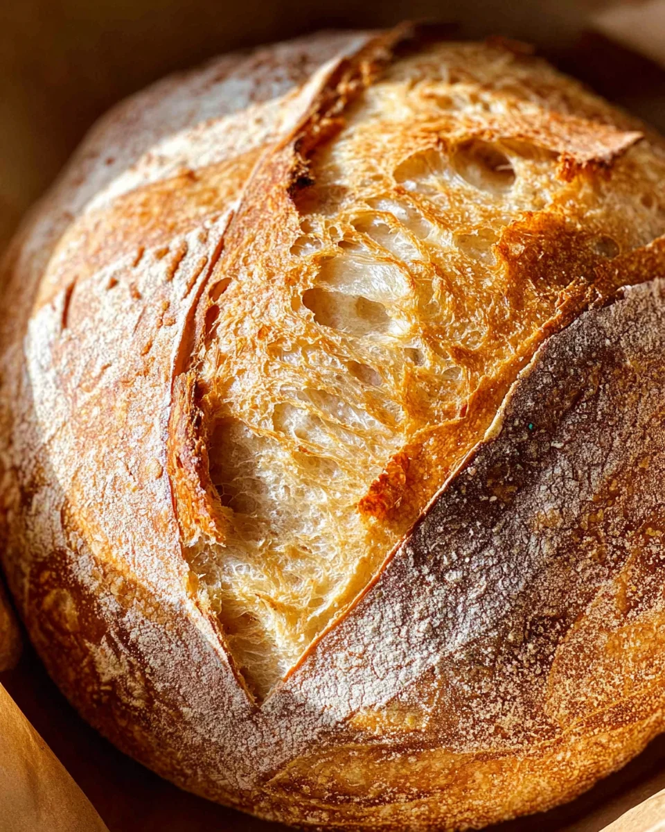 Speedy Same Day Sourdough Bread Recipe