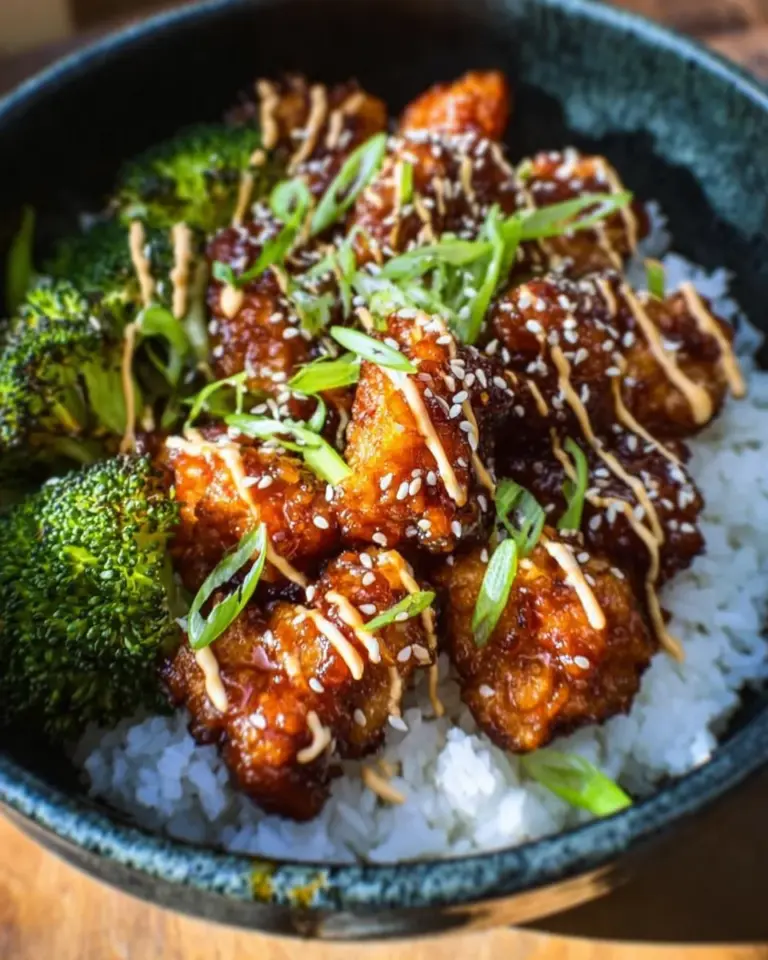 Sticky Chicken Rice Bowls