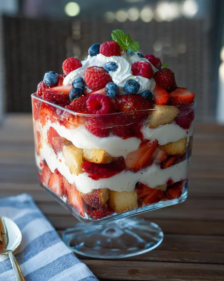 Summer Berry Trifle