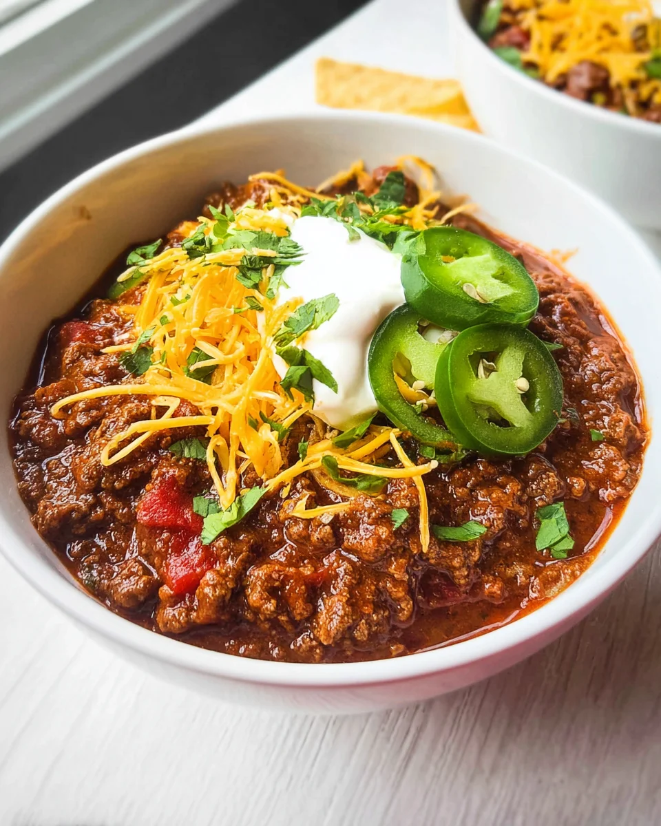 Texas No Beans Chili