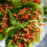 Thai Chicken Lettuce Wraps