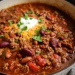 The Best Homemade Stovetop Chili