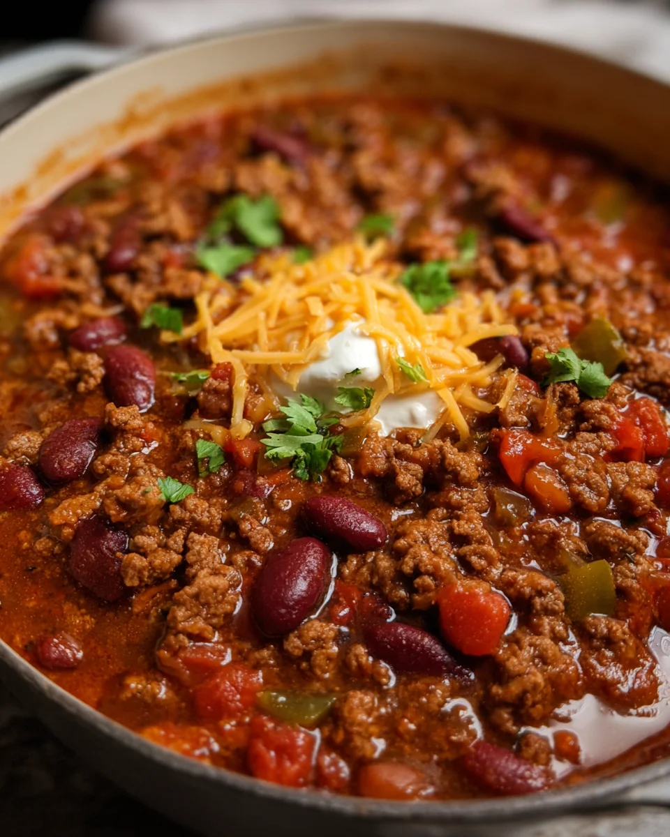 The Best Homemade Stovetop Chili The