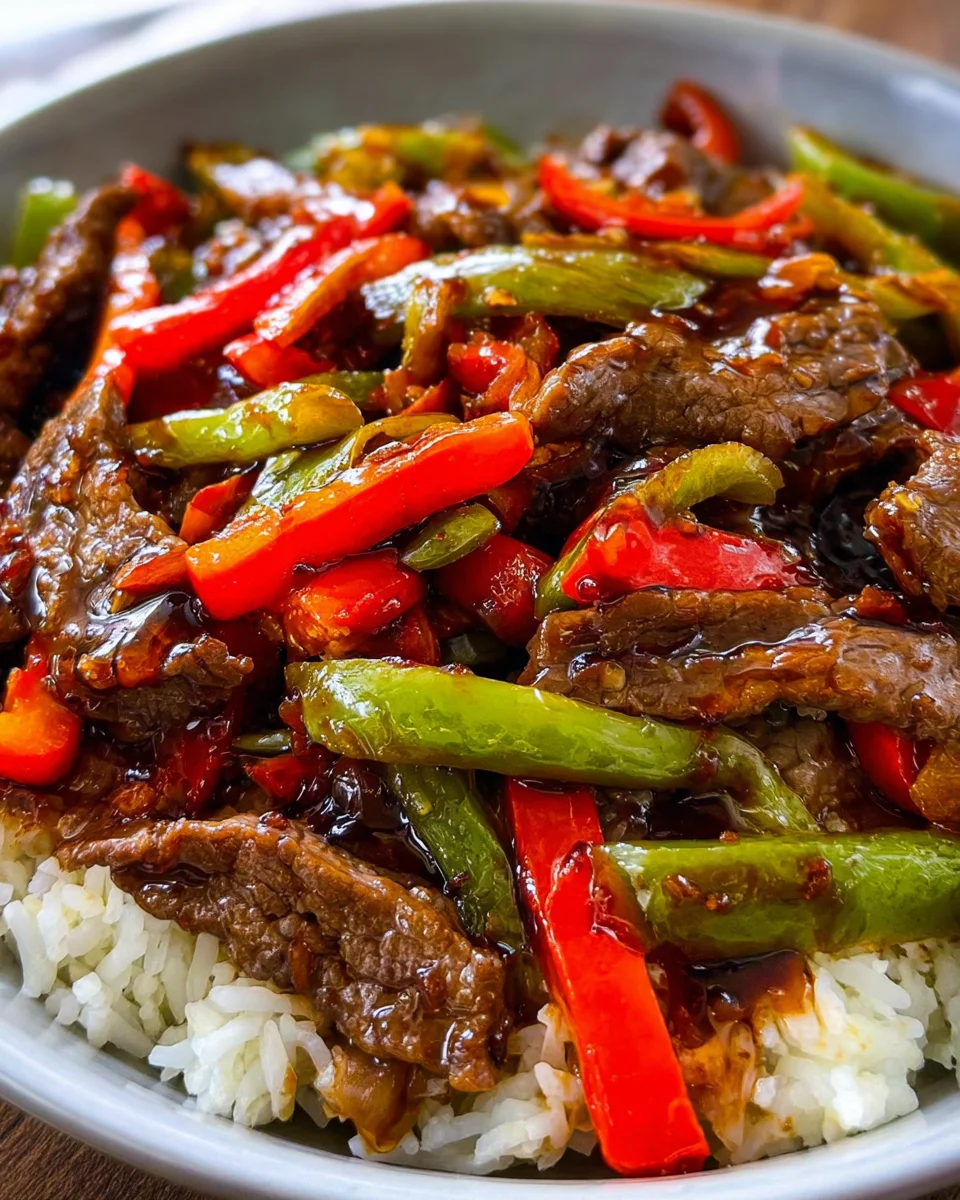 The Best Pepper Steak The