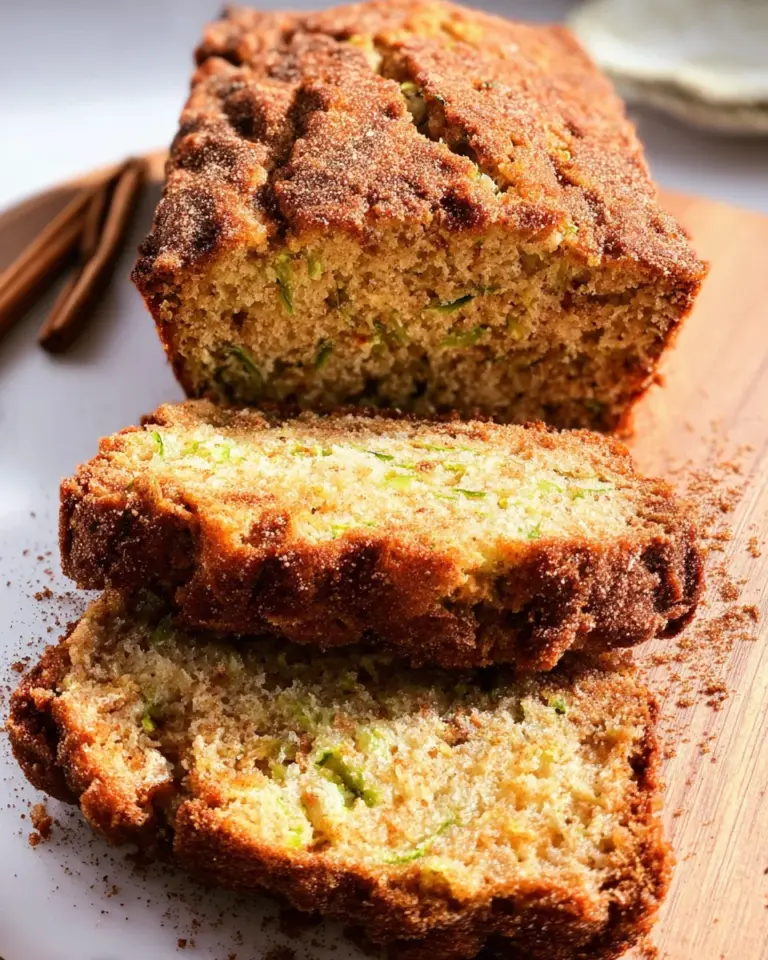 The Best Snickerdoodle Zucchini Bread