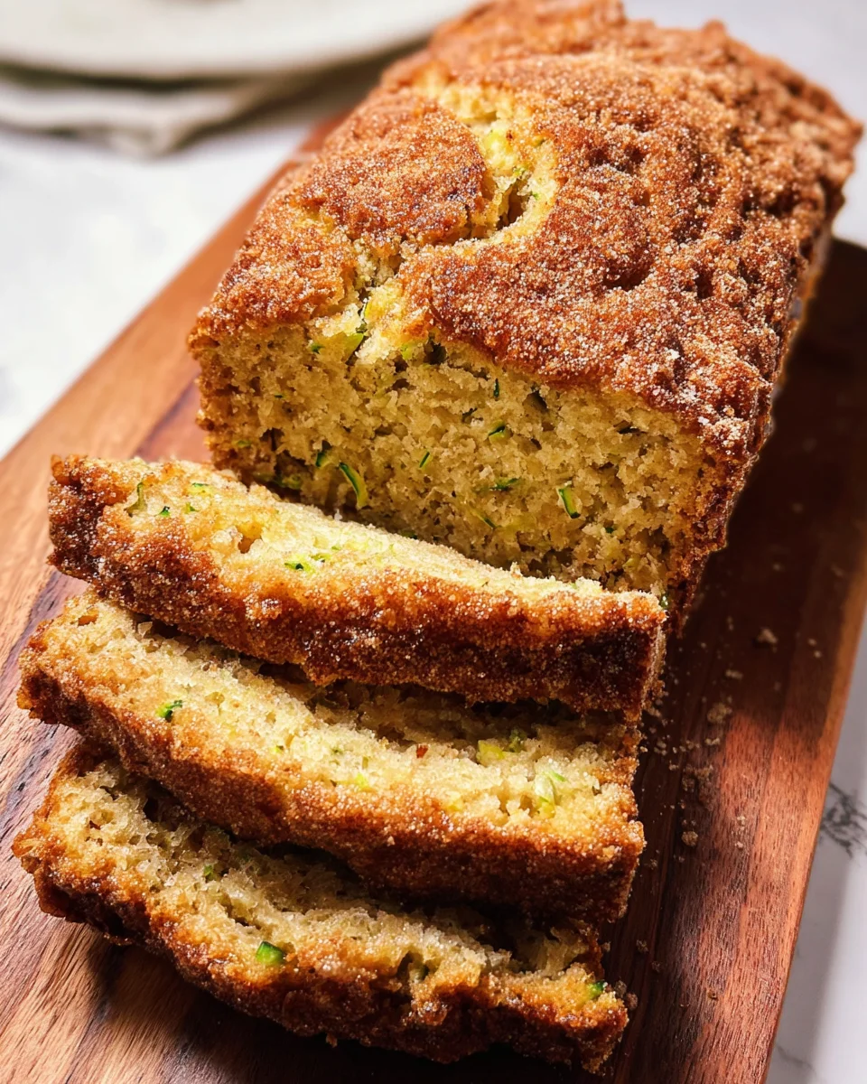 The Best Snickerdoodle Zucchini Bread The