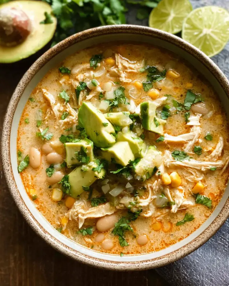 The Best White Chicken Chili