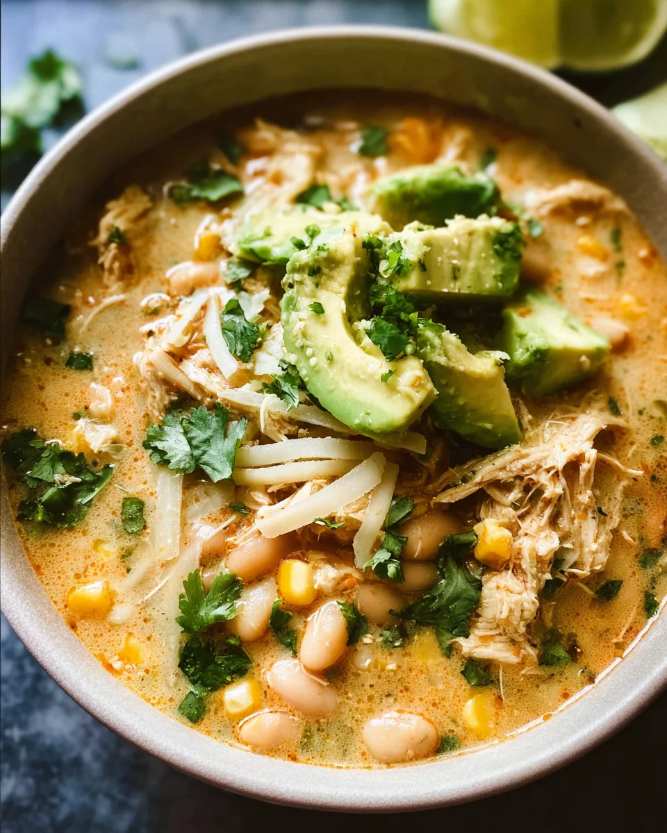 The Best White Chicken Chili The