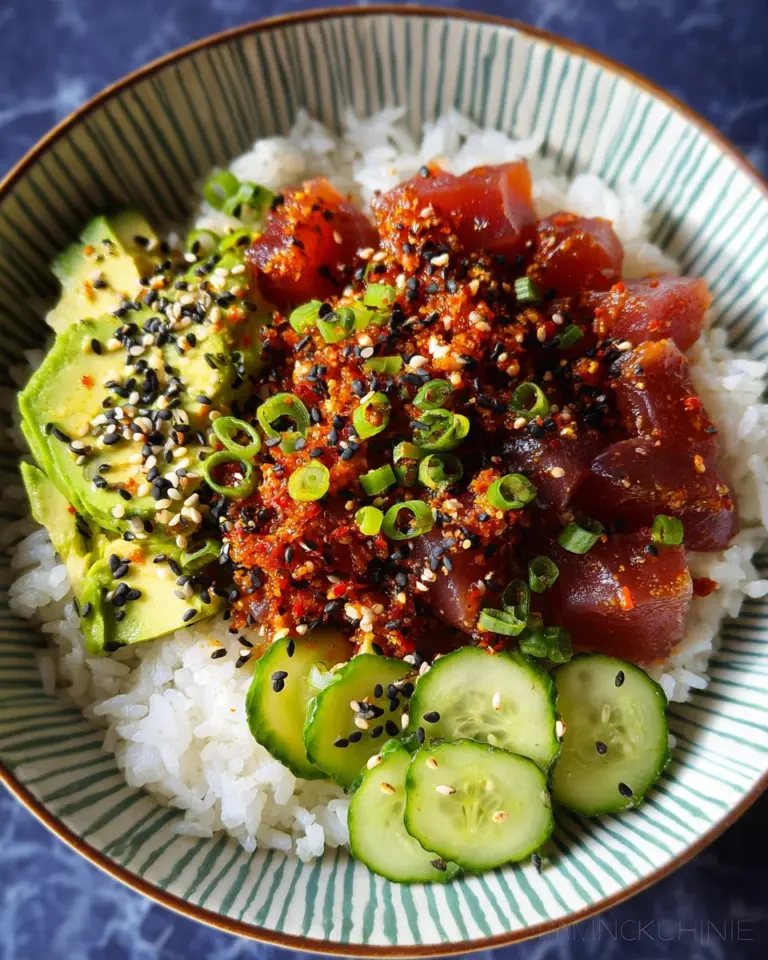 Tuna Rice Bowls