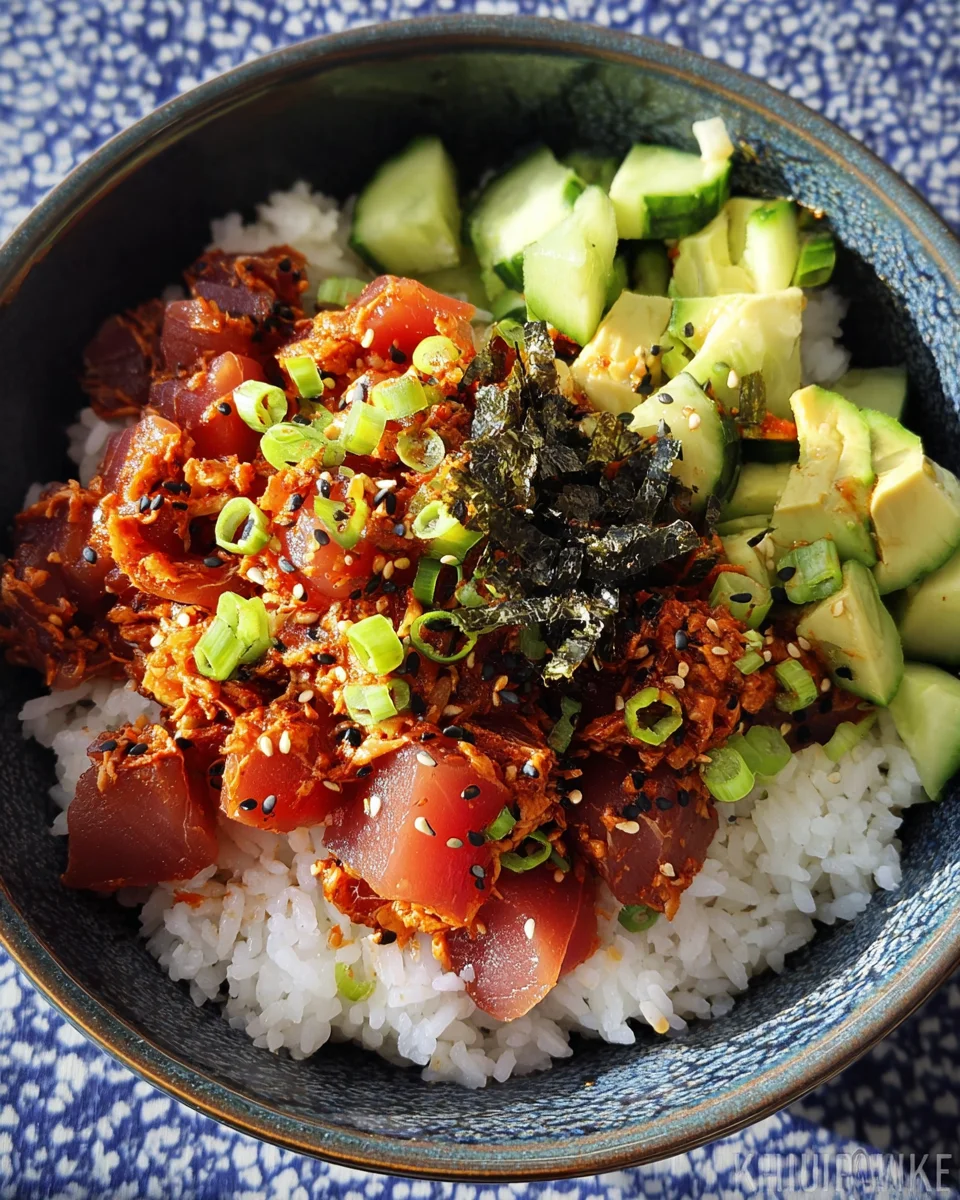 Tuna Rice Bowls Tuna
