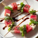 Watermelon-Feta Skewers