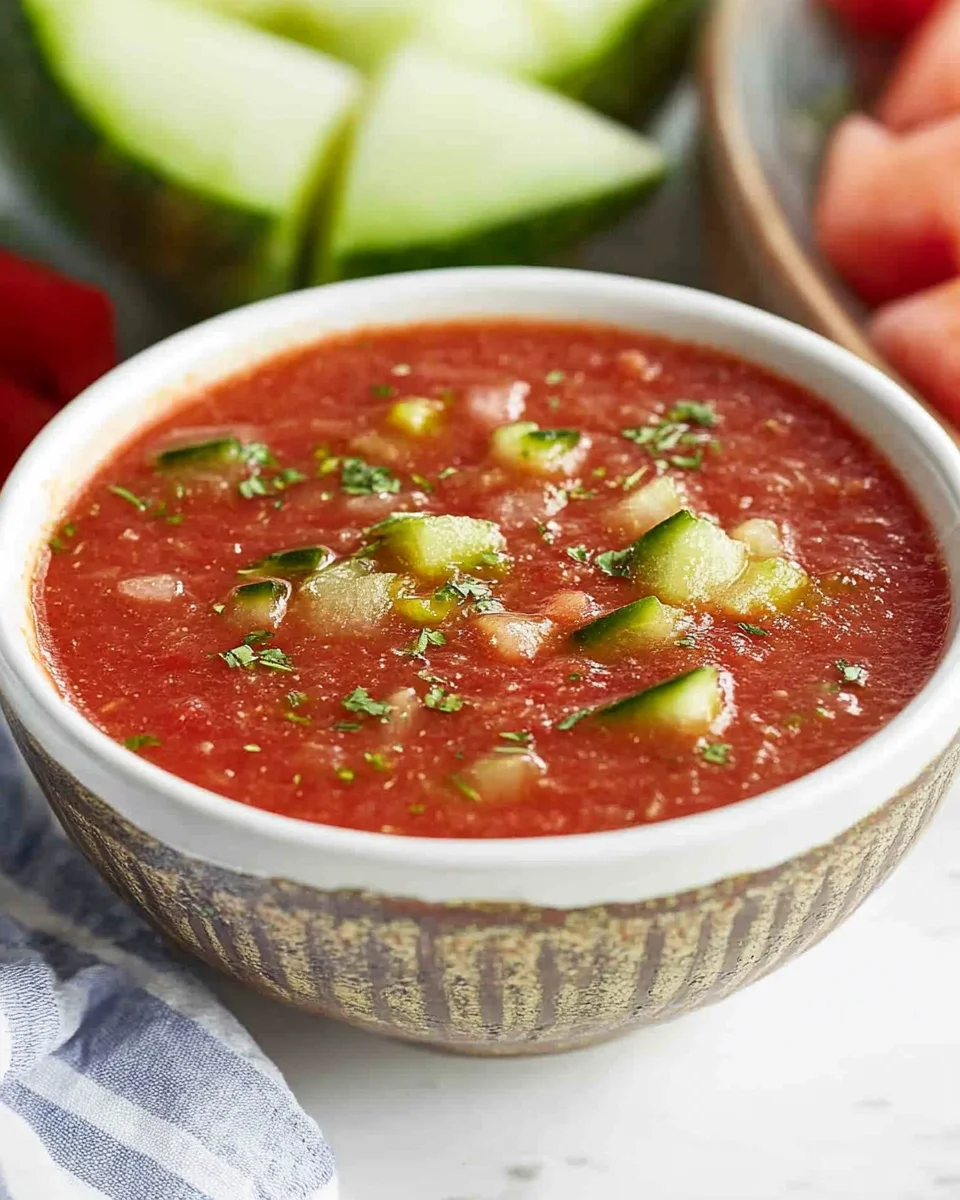 Watermelon Gazpacho