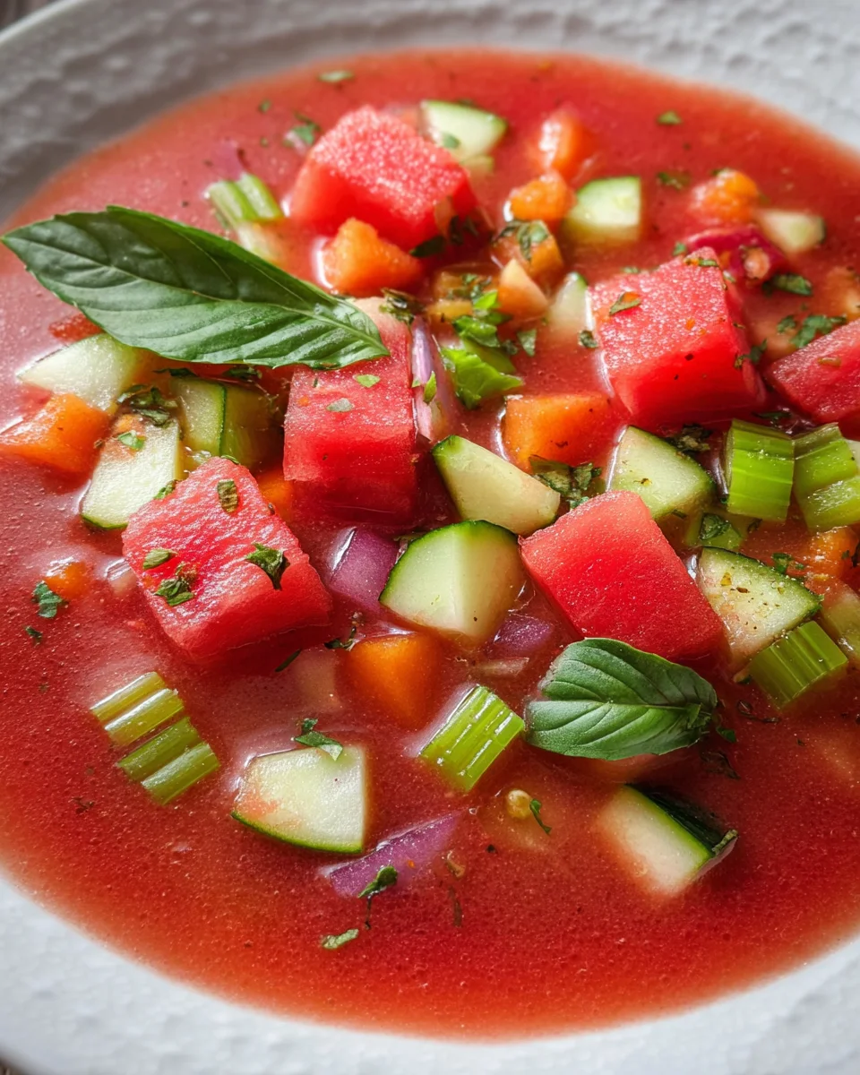 Watermelon Gazpacho