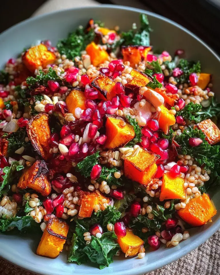 Winter Pomegranate and Grain Salad