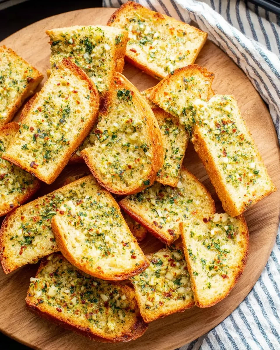 10-Minute Air Fryer Garlic Bread 13 10-Minute