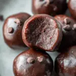 3-Ingredient No Bake Brownie Bites